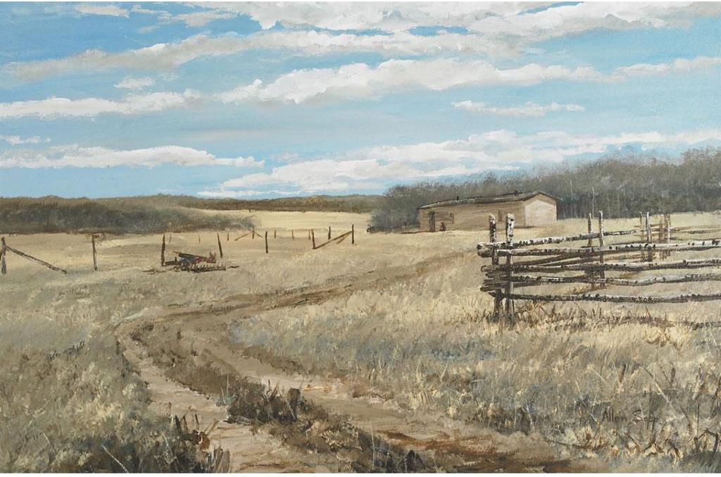 Allen Fredrick Sapp (1929-2015) - It’S A Warm Day At Red Pheasant Reserve