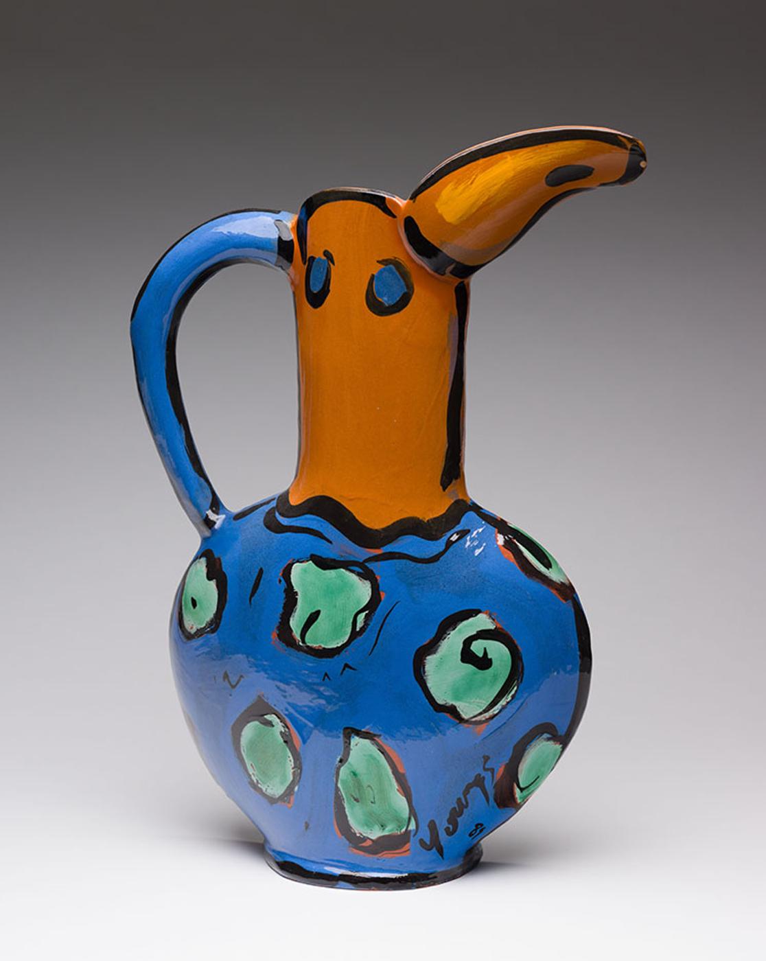 Kathryn Youngs (1952) - Floral Pitcher