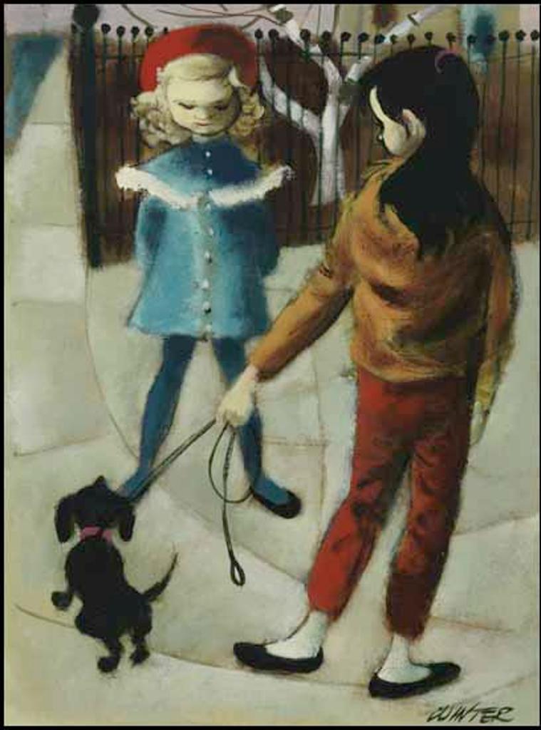 William Arthur Winter (1909-1996) - The Puppy