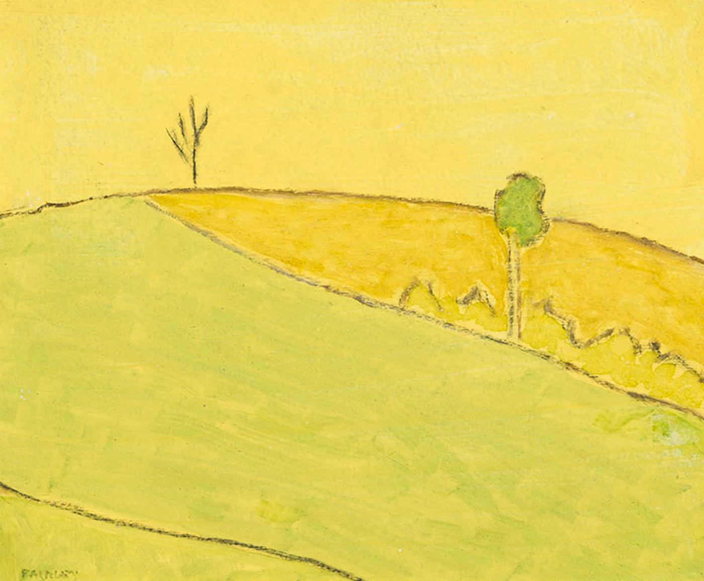 Barker Fairley (1887-1986) - PEC - Yellow Fields