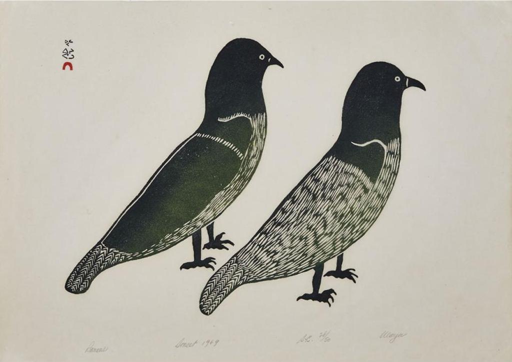 Ulayu Pingwartok (1904-1978) - Ravens
