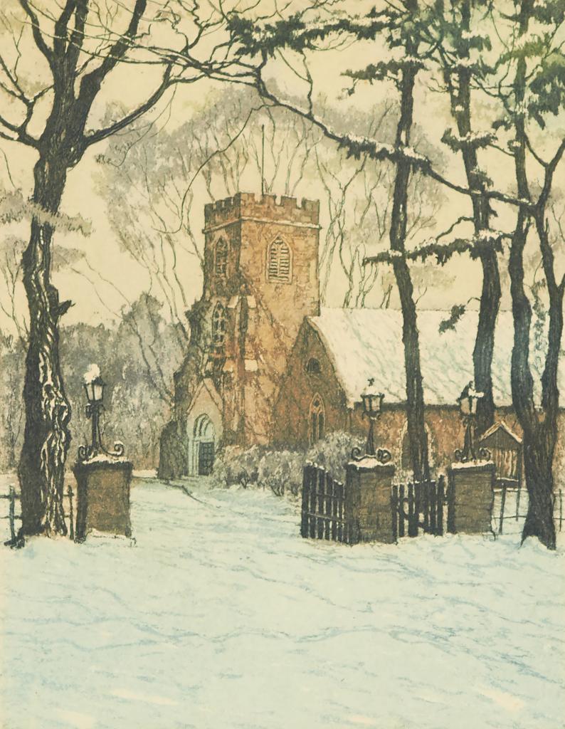 Nicholas Hornyansky (1896-1965) - Old St. Mark's, Niagara-on-the-Lake