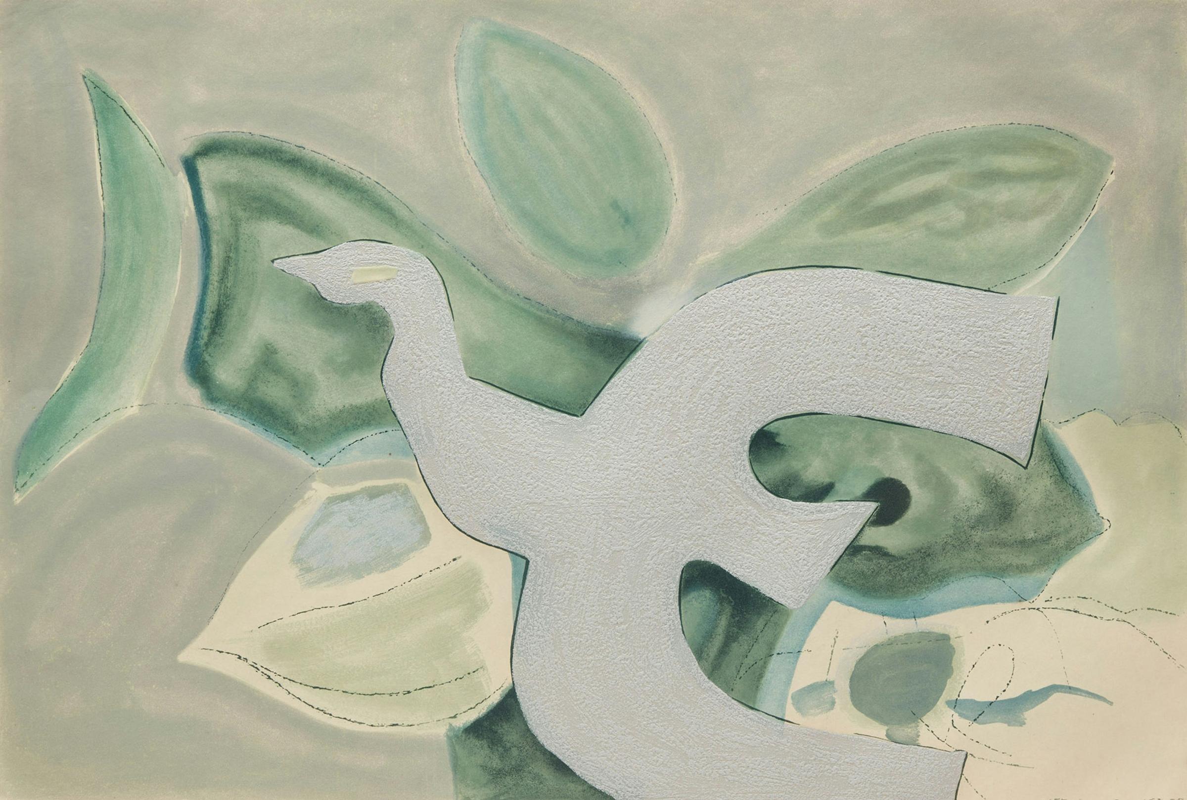 Georges Braque (1882-1963) - L'ordre des oiseaux (V.182)