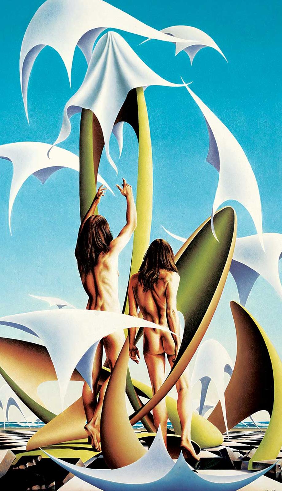 Paul Kelley (1955) - Untitled - Kites