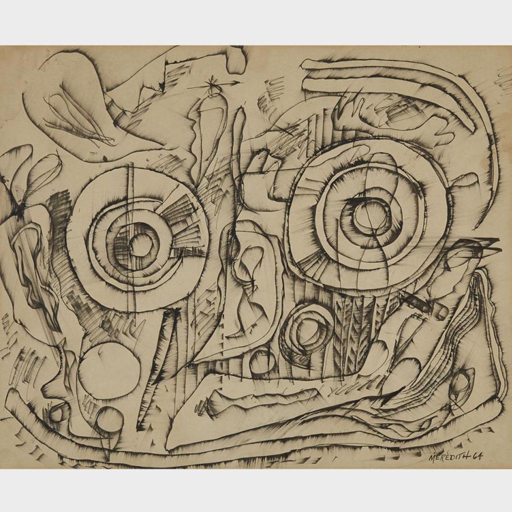 John Meredith (1933-2000) - Untitled Drawing Ii, 1964