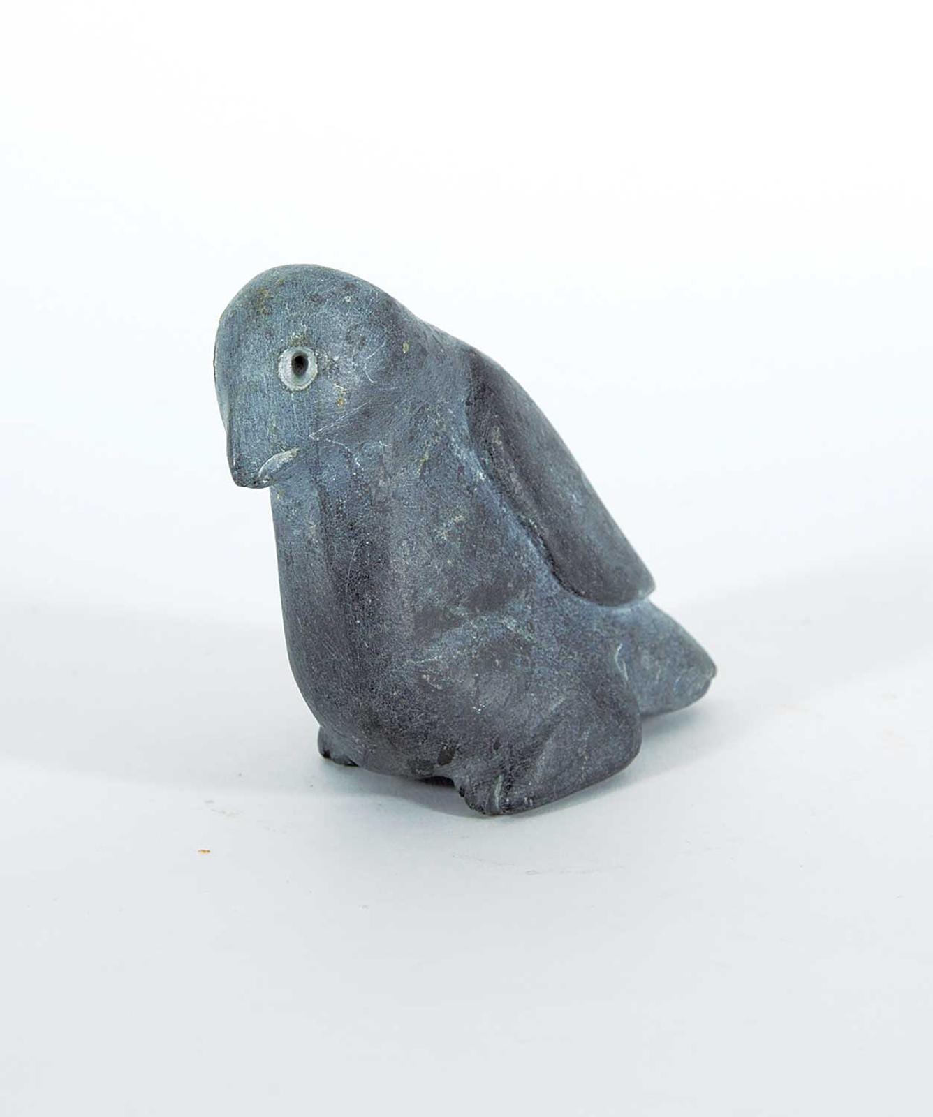 School [Barnabus Arnasungaaq] Inuit - Untitled - Grey Stone Bird