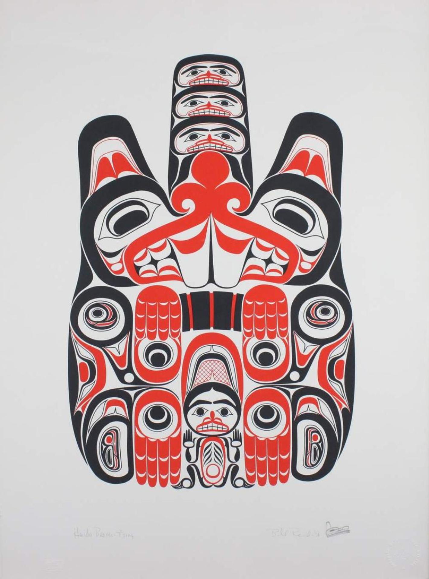 Bill (William) Ronald Reid (1920-1998) - Haida Beaver