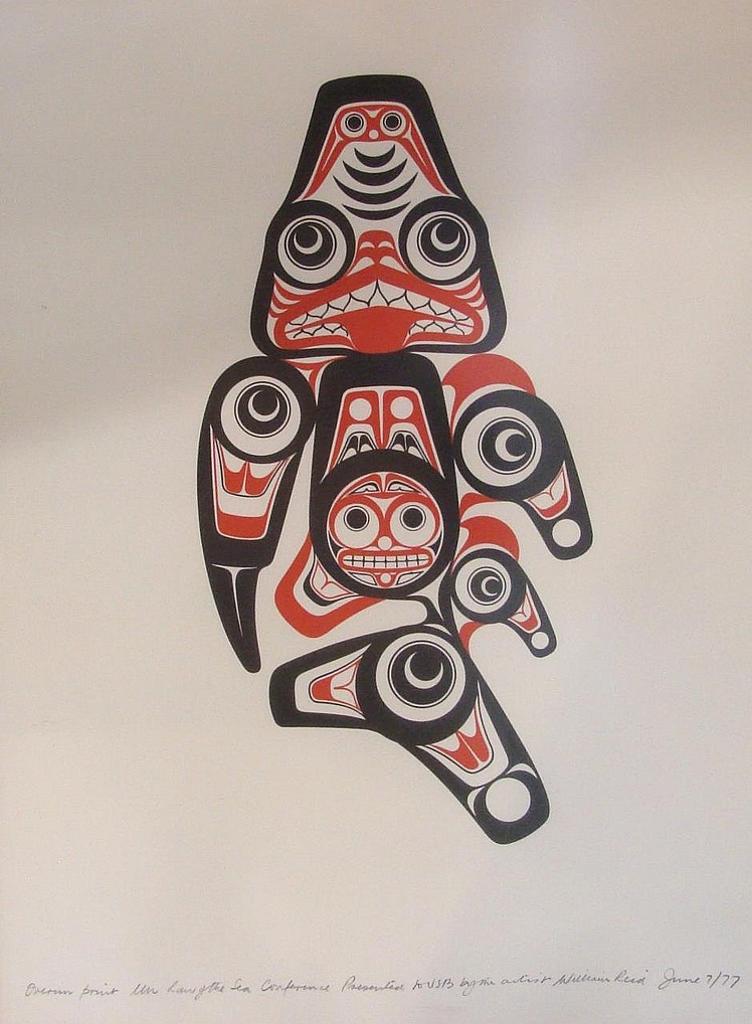 Bill (William) Ronald Reid (1920-1998) - Haida Dogfish