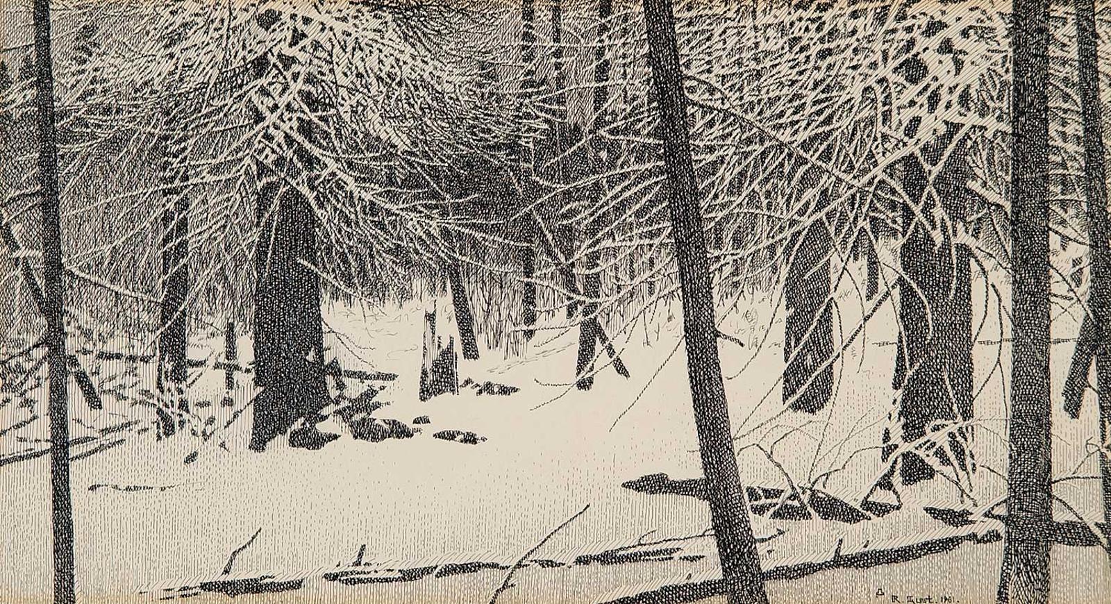 Robert Guest (1938) - Untitled - Through the Trees