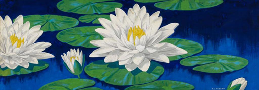 Alfred Joseph (A.J.) Casson (1898-1992) - Water Lilies