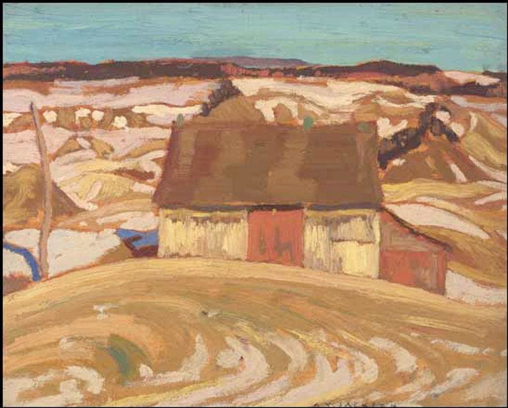 Alexander Young (A. Y.) Jackson (1882-1974) - Barn at la Malbaie