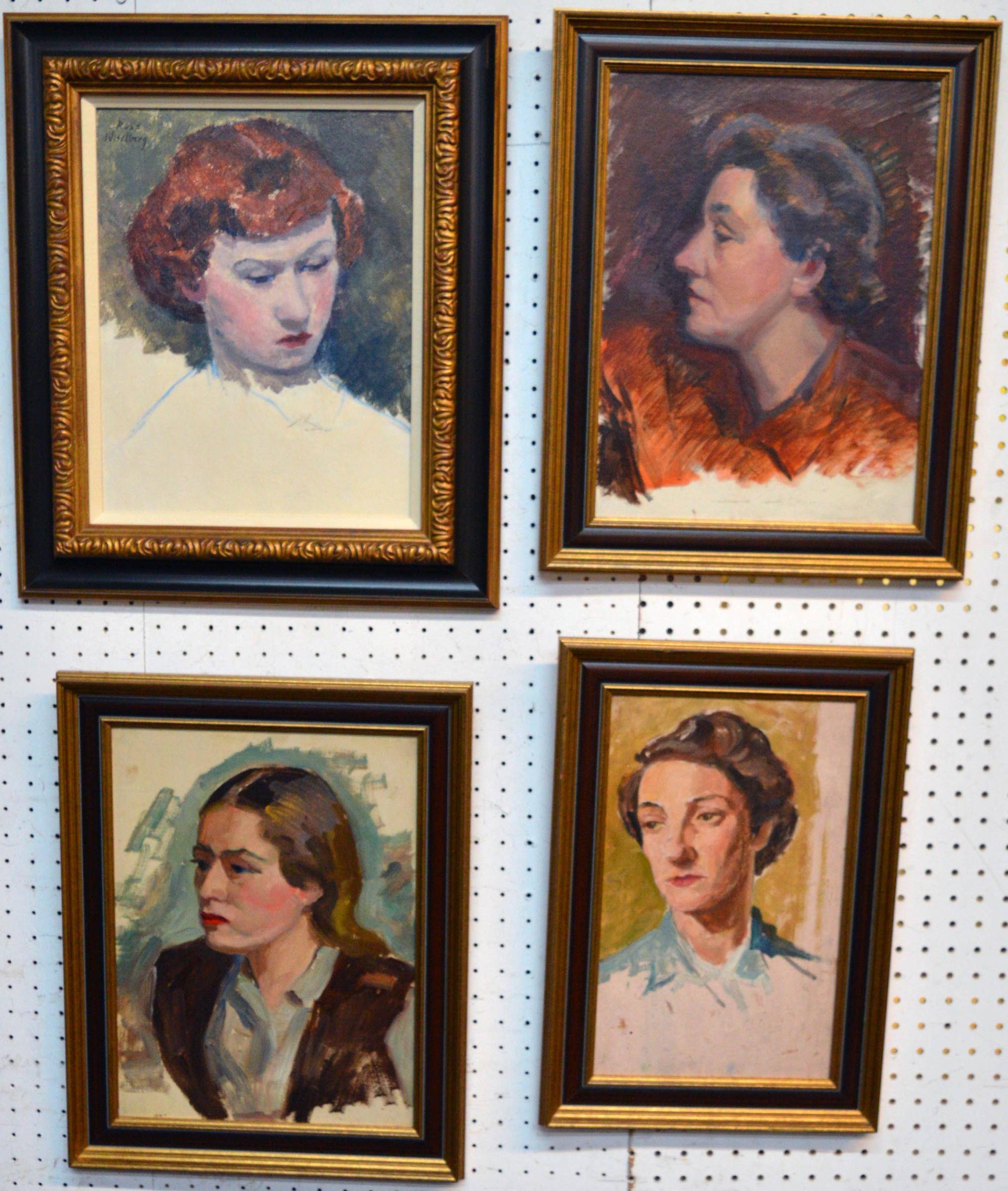 Rose Wiselberg (1908-1992) - Portraits of women