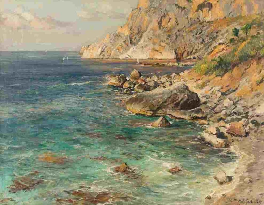 Michele Frederico (1884-1966) - Untitled (Coastal Landscape)