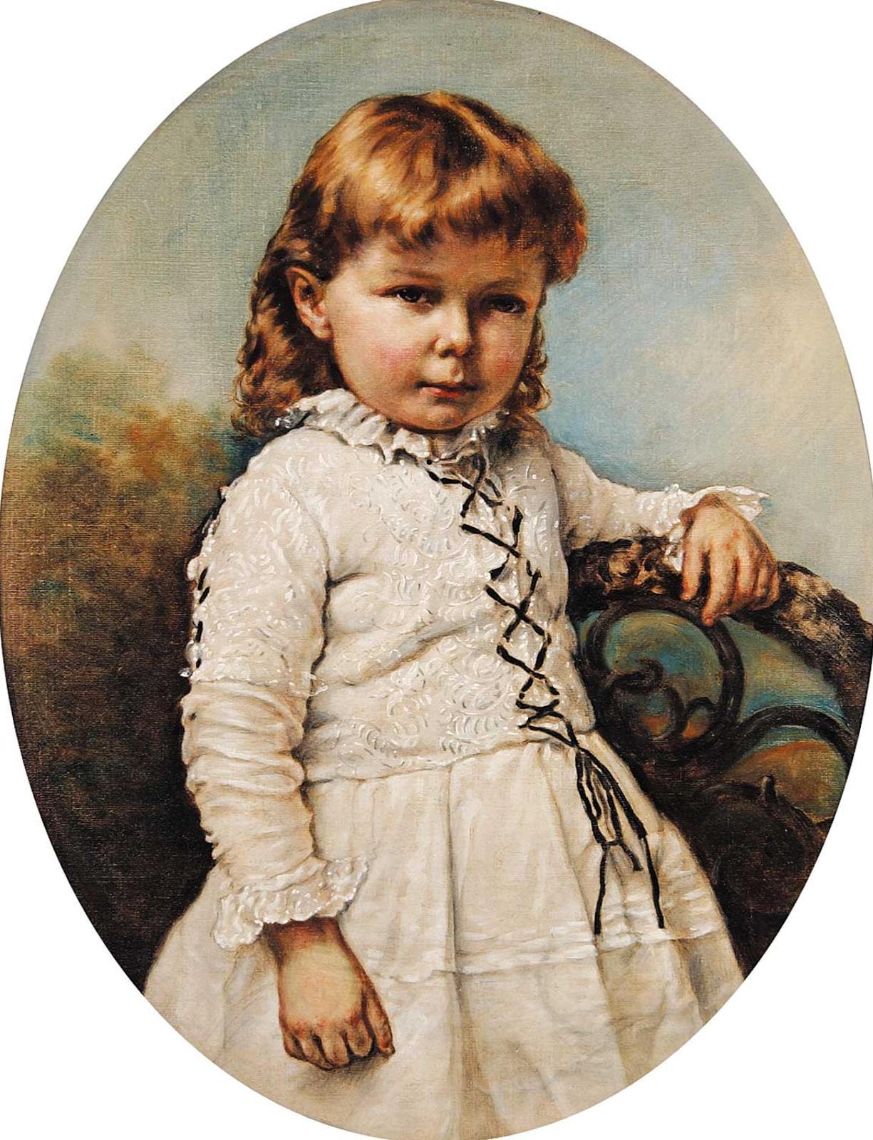 George Theodore Berthon (1806-1892) - Portrait of Lena Fulton