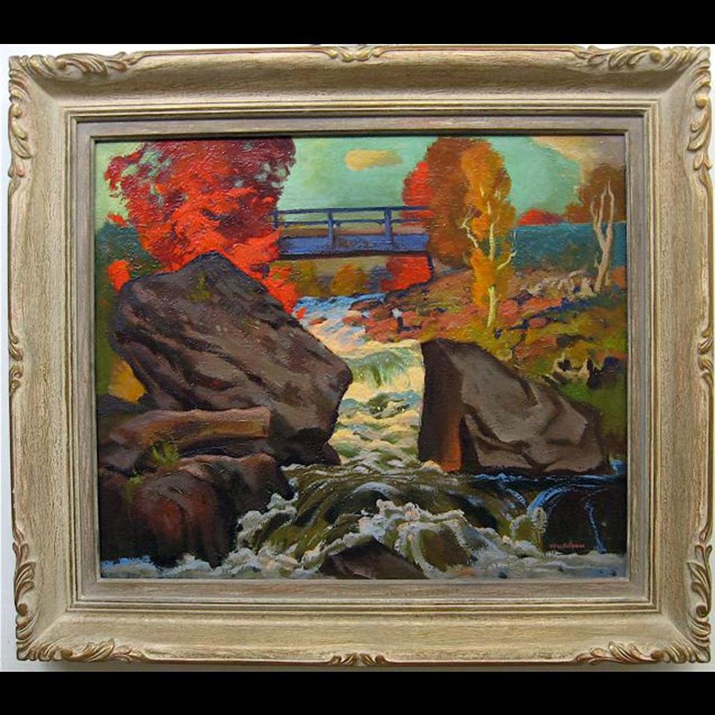 Donald Frederick Price Neddeau (1913-1998) - Water Falls, South River