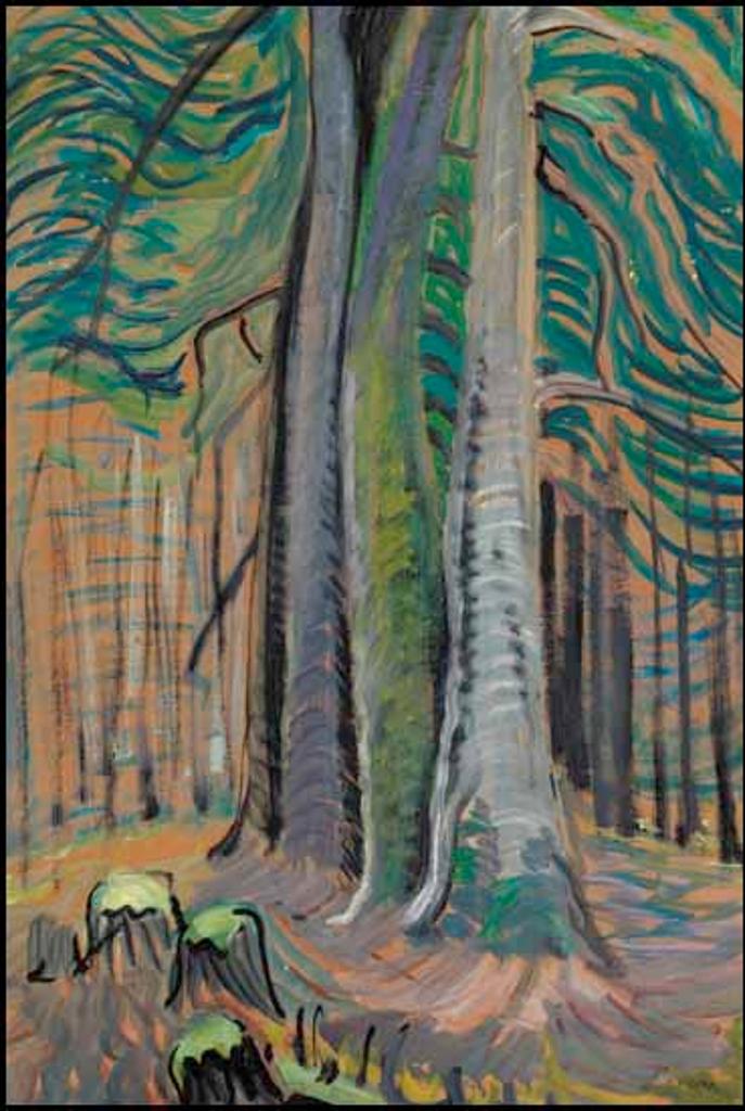 Emily Carr (1871-1945) - Trees in the Wind Circle