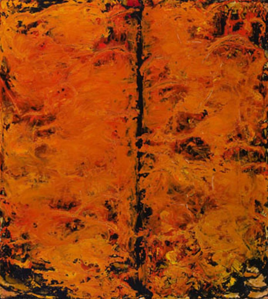 Jean Albert McEwen (1923-1999) - Verticale traversant l'orange