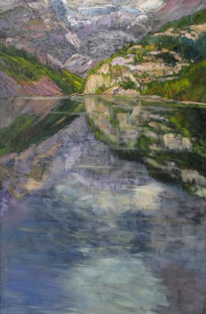 Dorothy Chisholm (1942) - Twilight, Lake Louise, Alberta; 2001