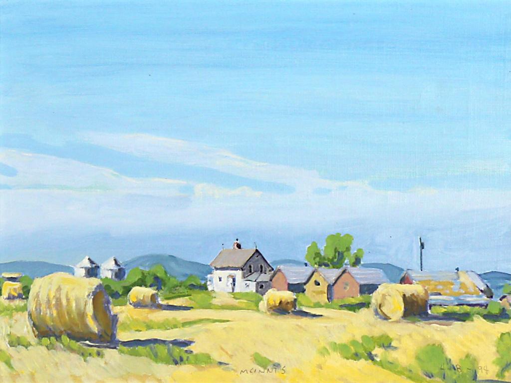 Robert F.M. McInnis (1942) - Nanton, Alberta (The Artists Former House); 1994