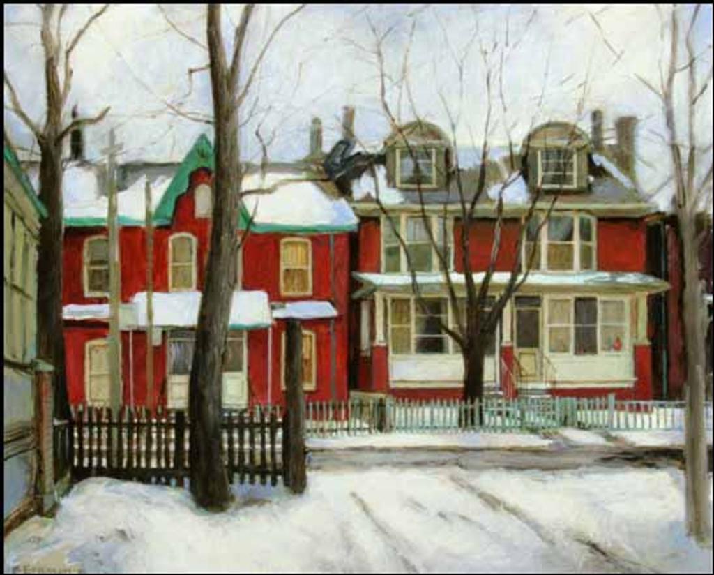 Brian Ericsson (1931) - Bellevue Avenue Near Kensington Market, Toronto Ontario (00112/2013-T558)