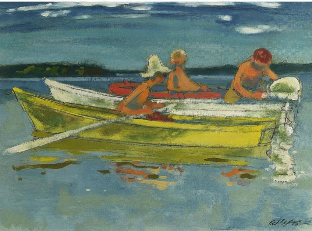 William Arthur Winter (1909-1996) - Small Boys In Boats