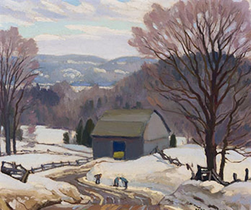 Frederick Stanley Haines (1879-1960) - Winter Scene