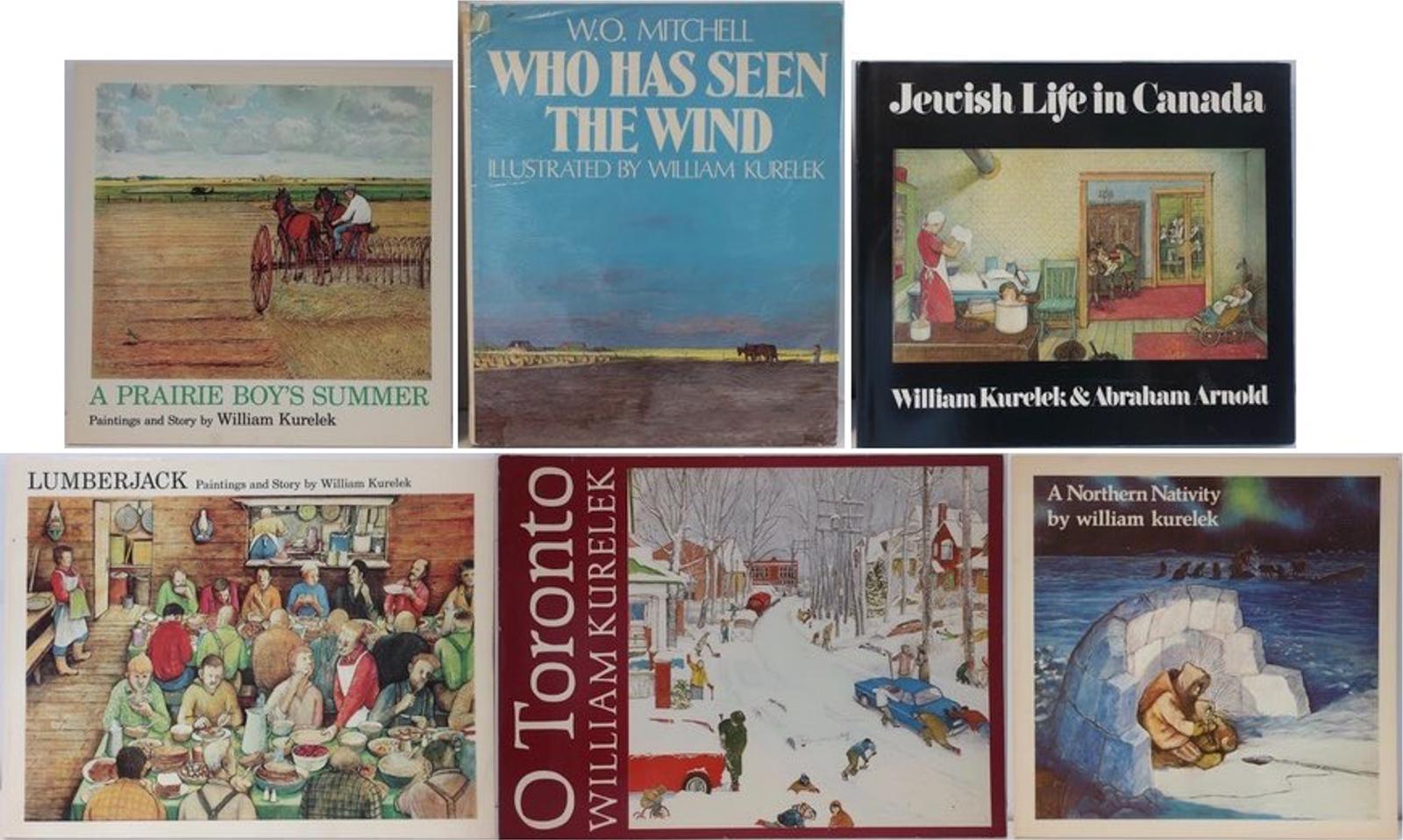 William Kurelek (1927-1977) - Group Lot Of Six Books