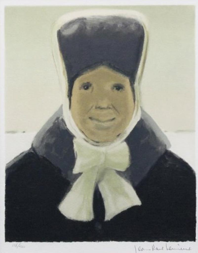 Jean Paul Lemieux (1904-1990) - Portrait of a Lady (titled needed)