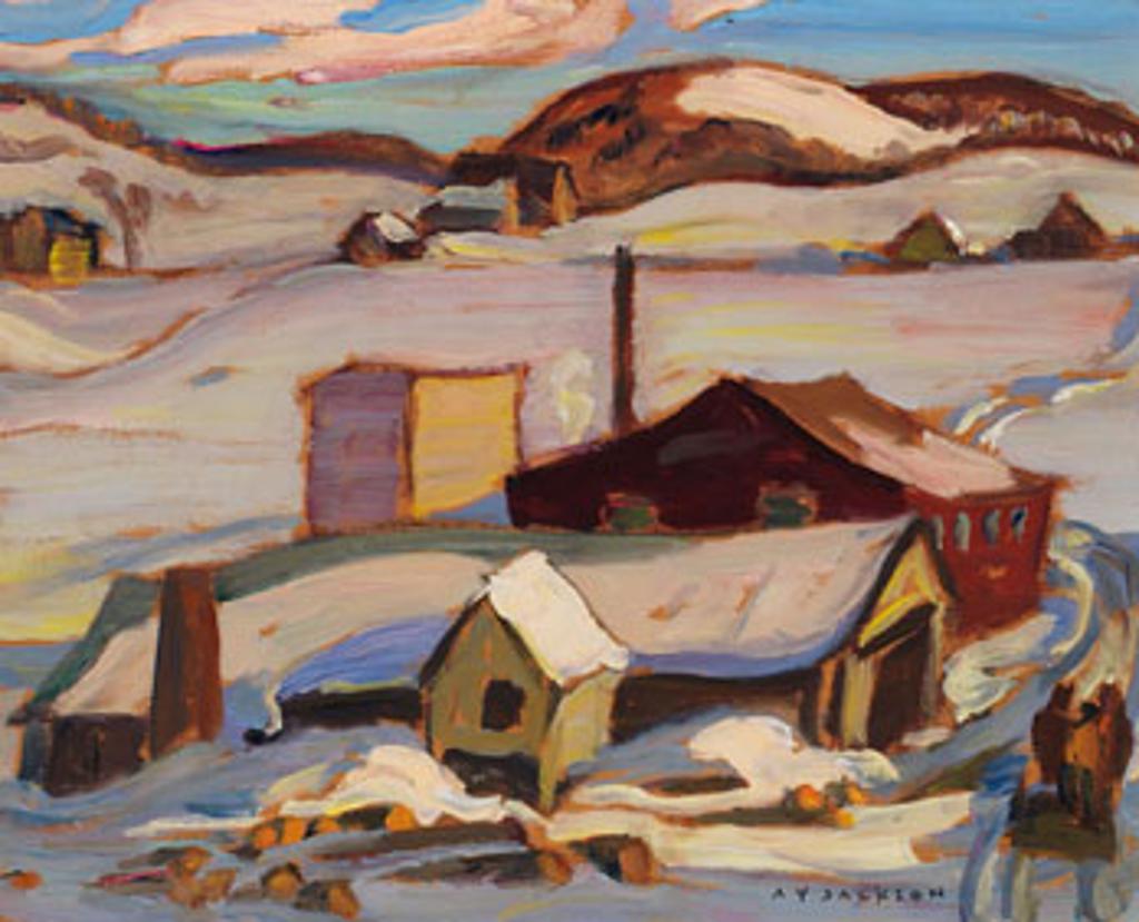 Alexander Young (A. Y.) Jackson (1882-1974) - Saw Mill, Gatineau