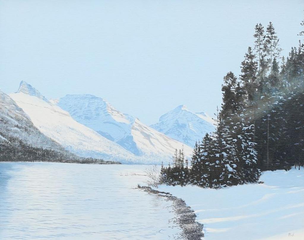 Ted Raftery (1938) - October Snow, Spray Lake; 1980