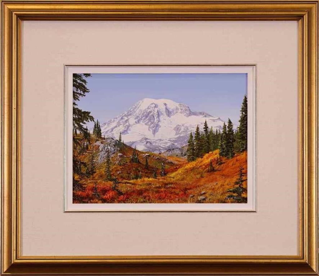 Roger Kamp (1954) - Mt. Rainier, East Side Mazama Ridge, Autumn; 1994