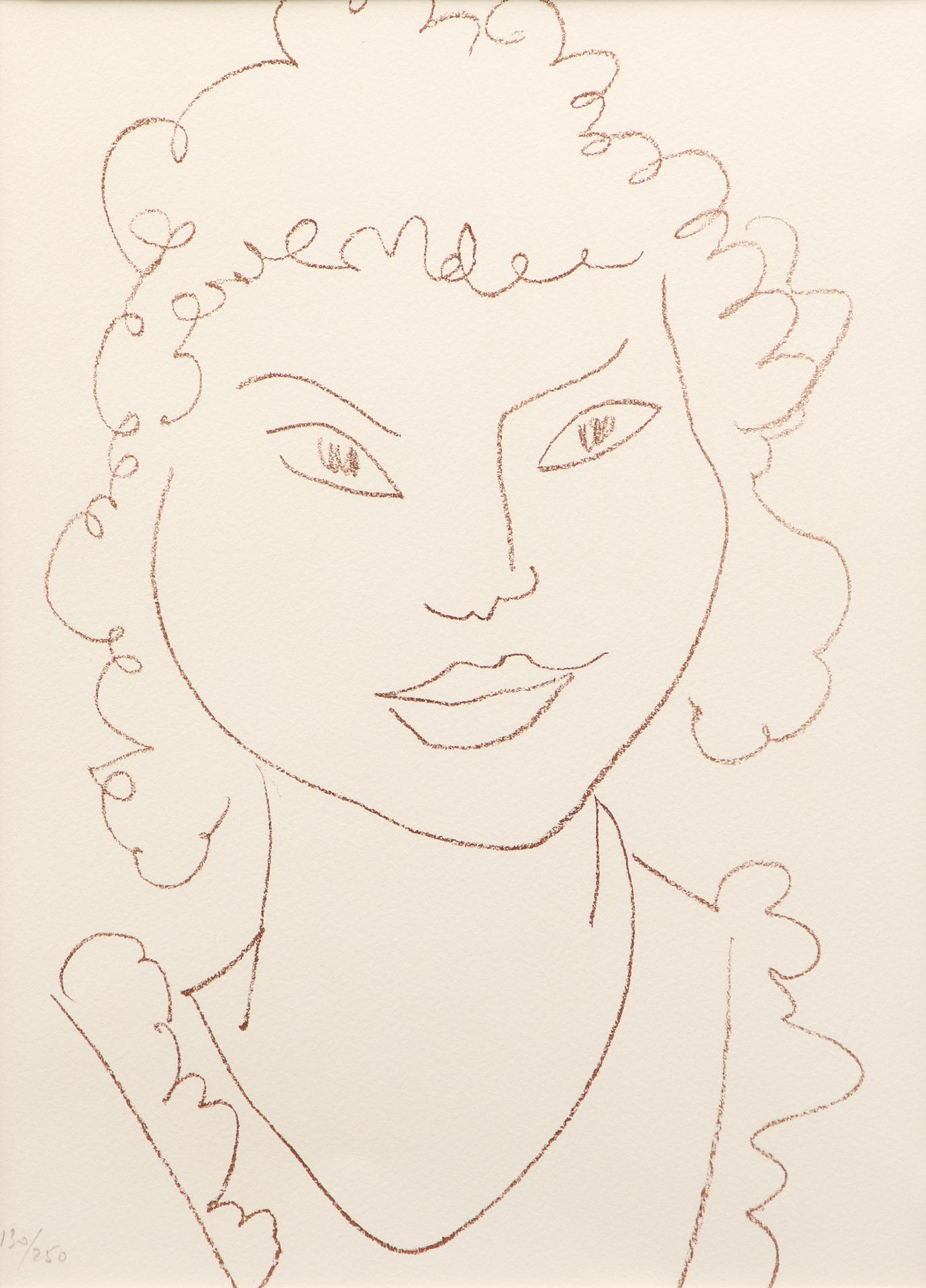 Henri Matisse (1869-1954) - En Rade (tirée de / from « Poésies antillaises »), 1972