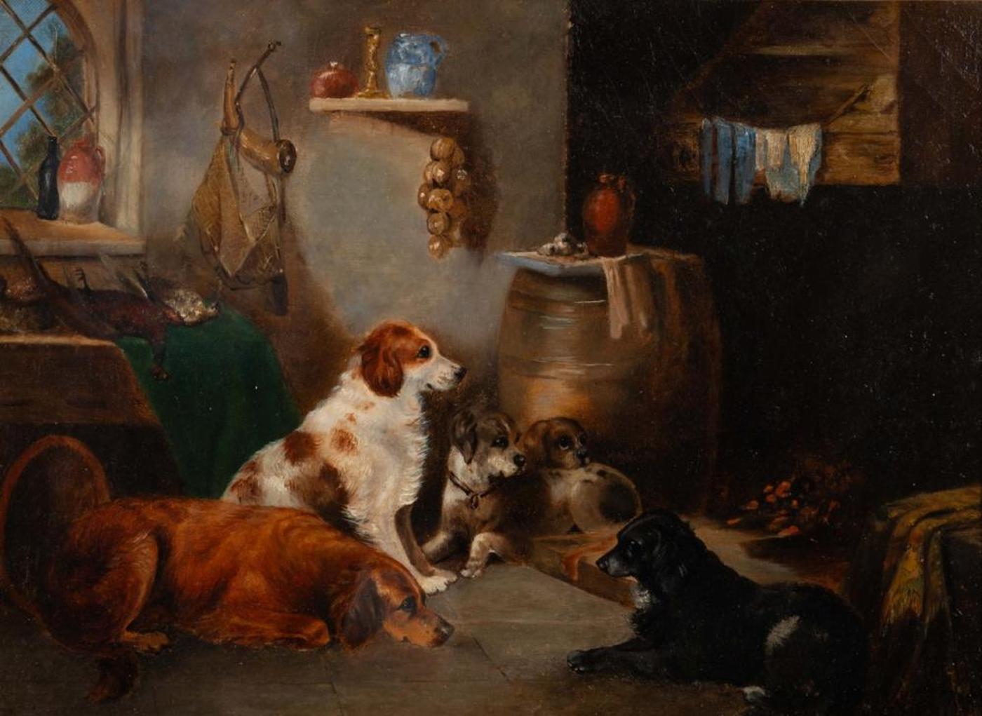 B. Jones - Dogs Waiting for their Master