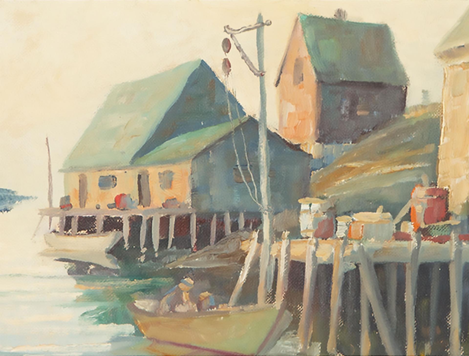 William Edward de Garthe (1907-1983) - Afternoon, Peggy's Cove N.S.