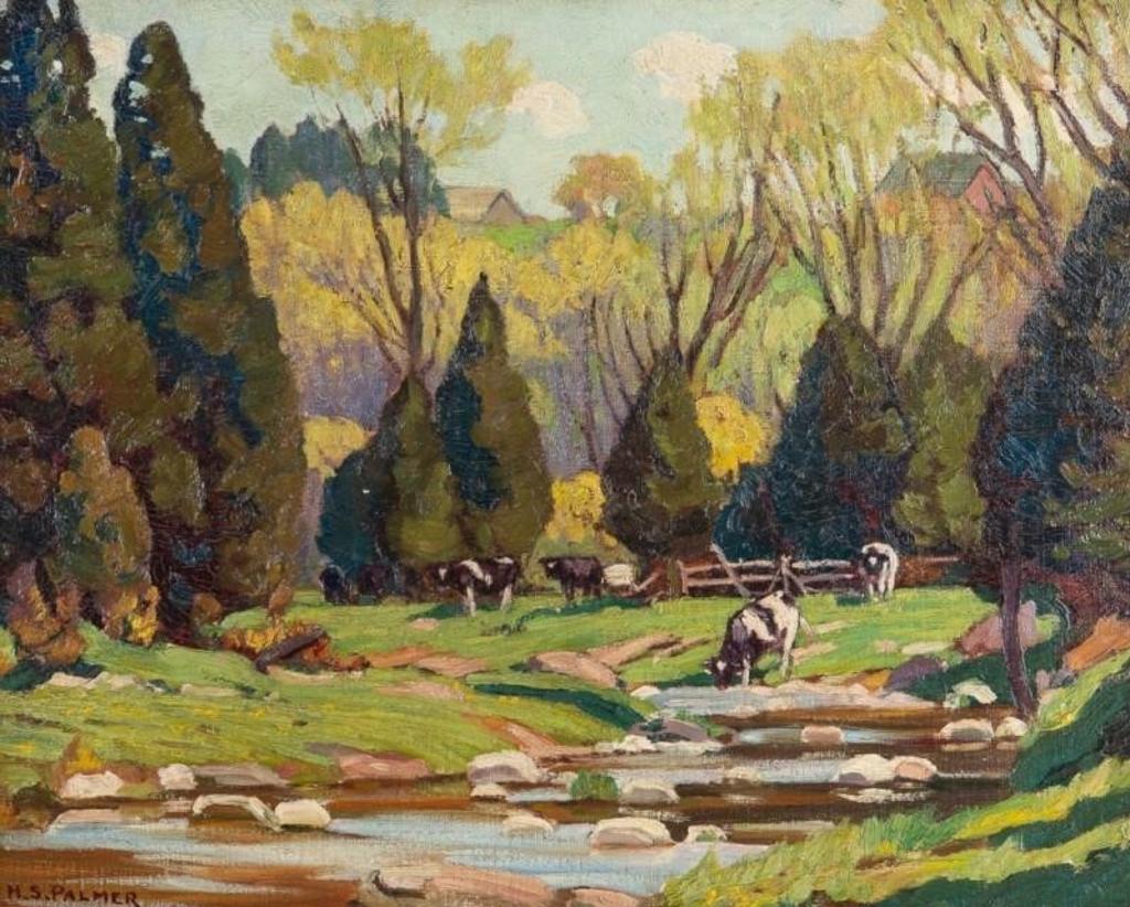 Herbert Sidney Palmer (1881-1970) - On the Humber, near Kleinburg