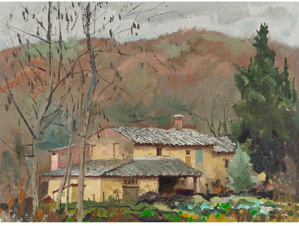 George Franklin Arbuckle (1909-2001) - Tuscan Farmhouse