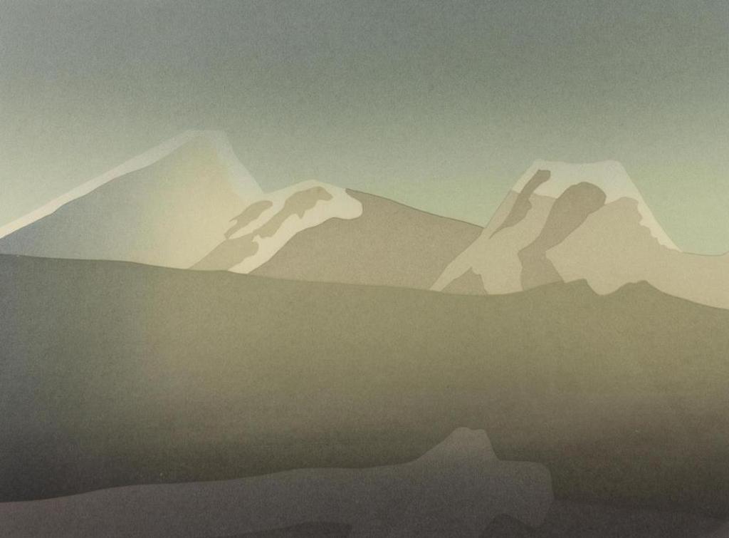 Norman Anthony (Toni) Onley (1928-2004) - Morning Mountains