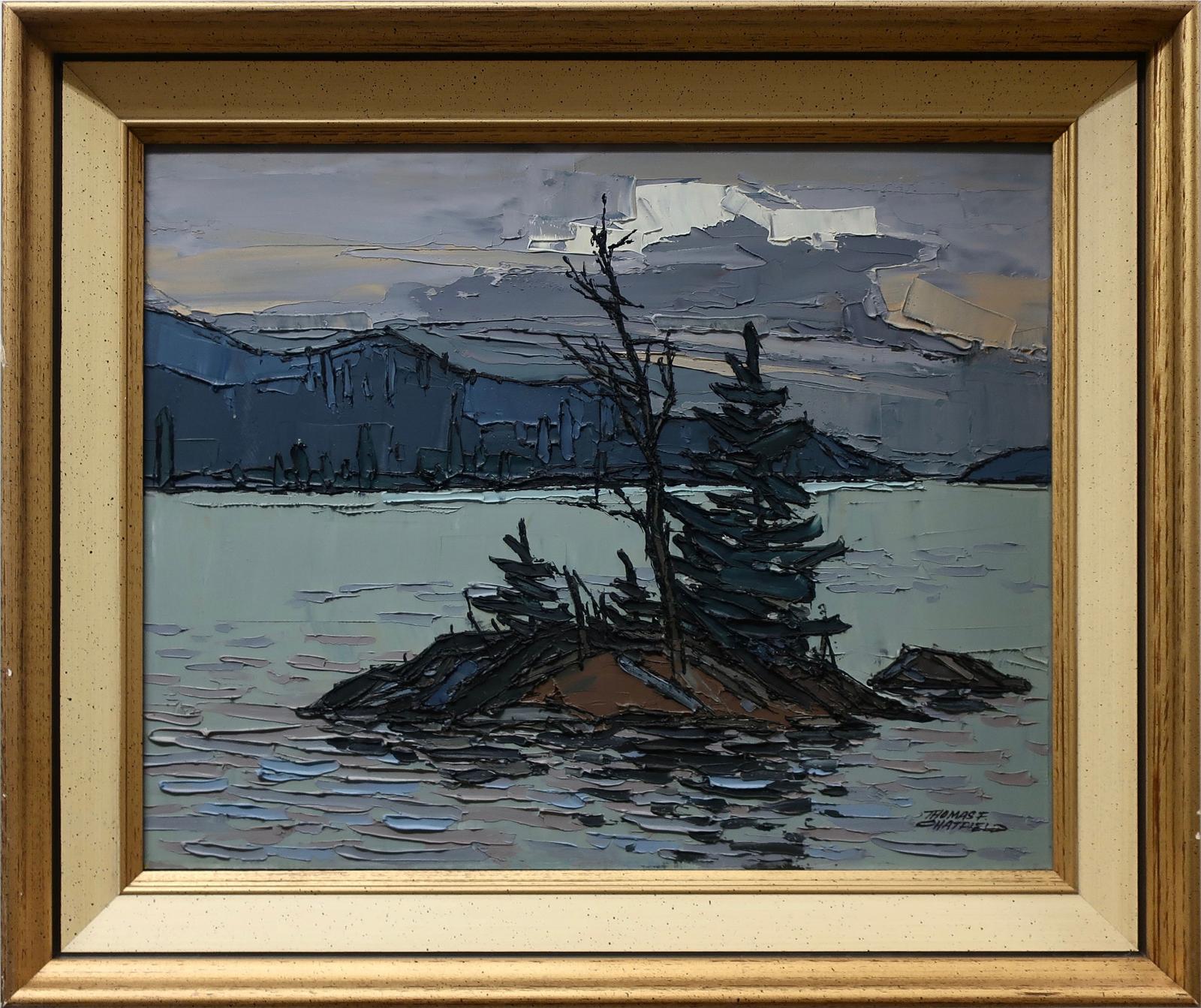 Thomas Frederick Haig Chatfield (1921-1999) - The Caryn Island (Lake Superior)