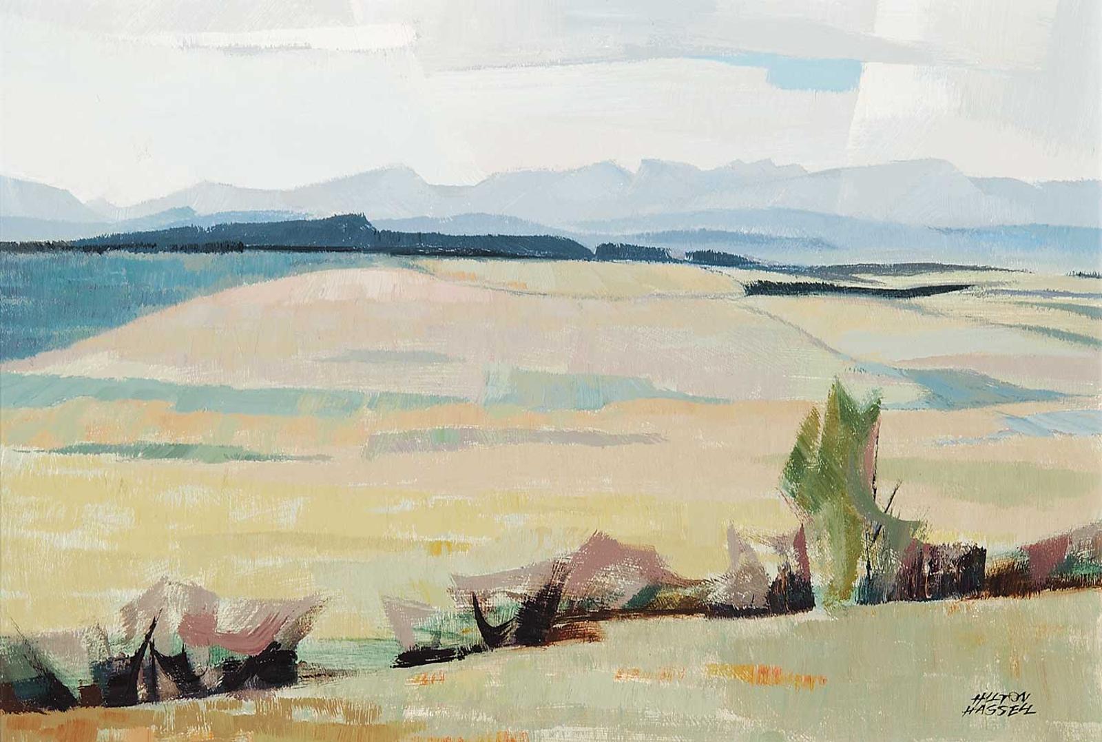 Hilton MacDonald Hassell (1910-1980) - Foothills Near Calgary