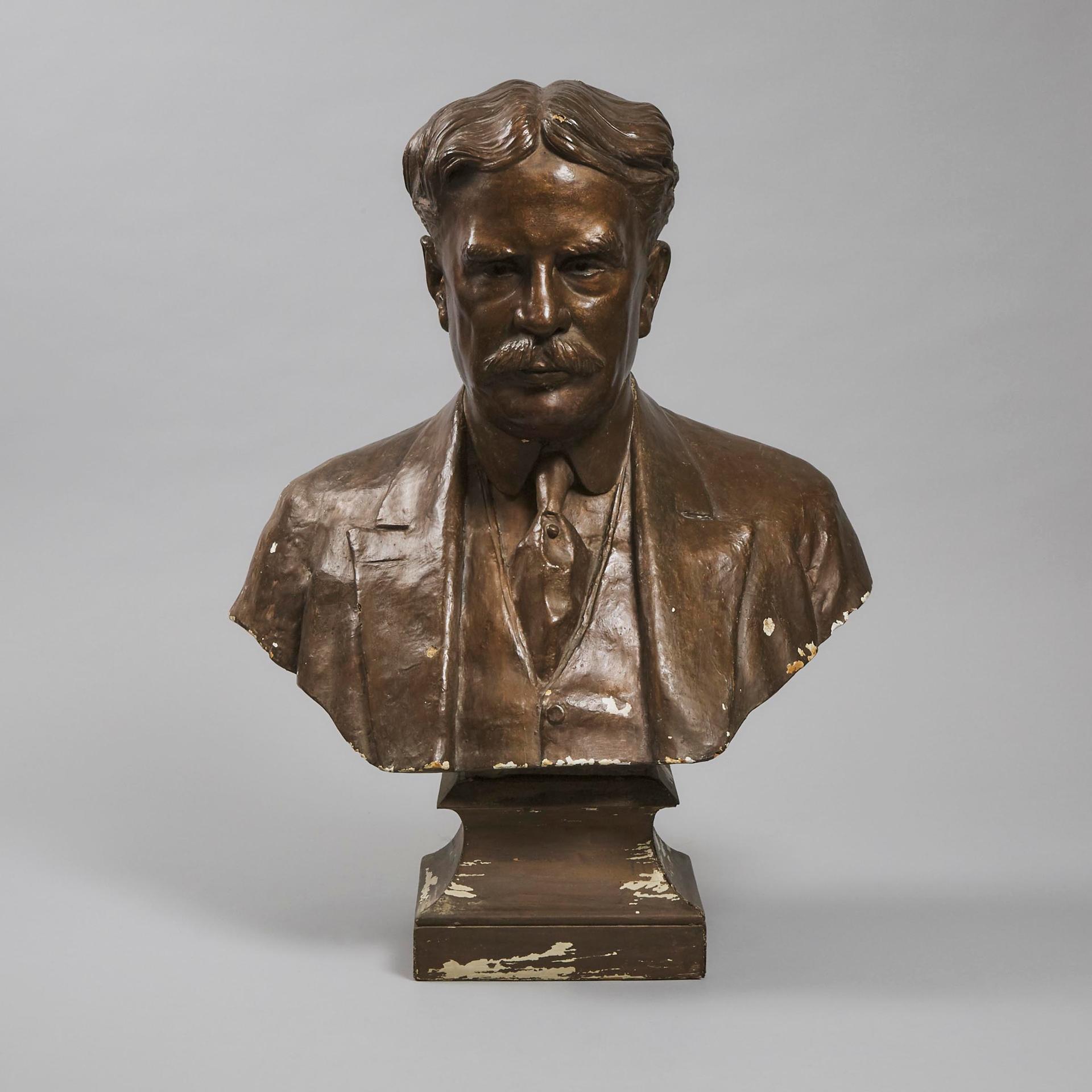 Lionel Fosbery (1879-1956) - Bust Of Sir Robert Borden