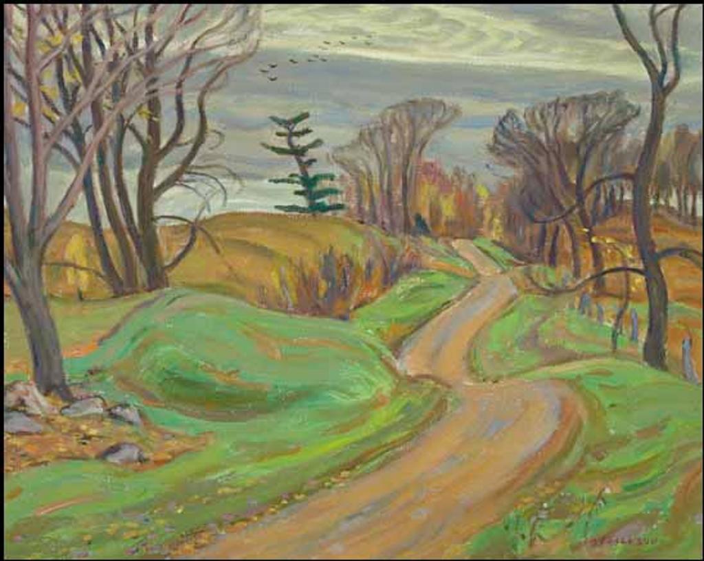 Alexander Young (A. Y.) Jackson (1882-1974) - Country Road, Guelph, Ontario