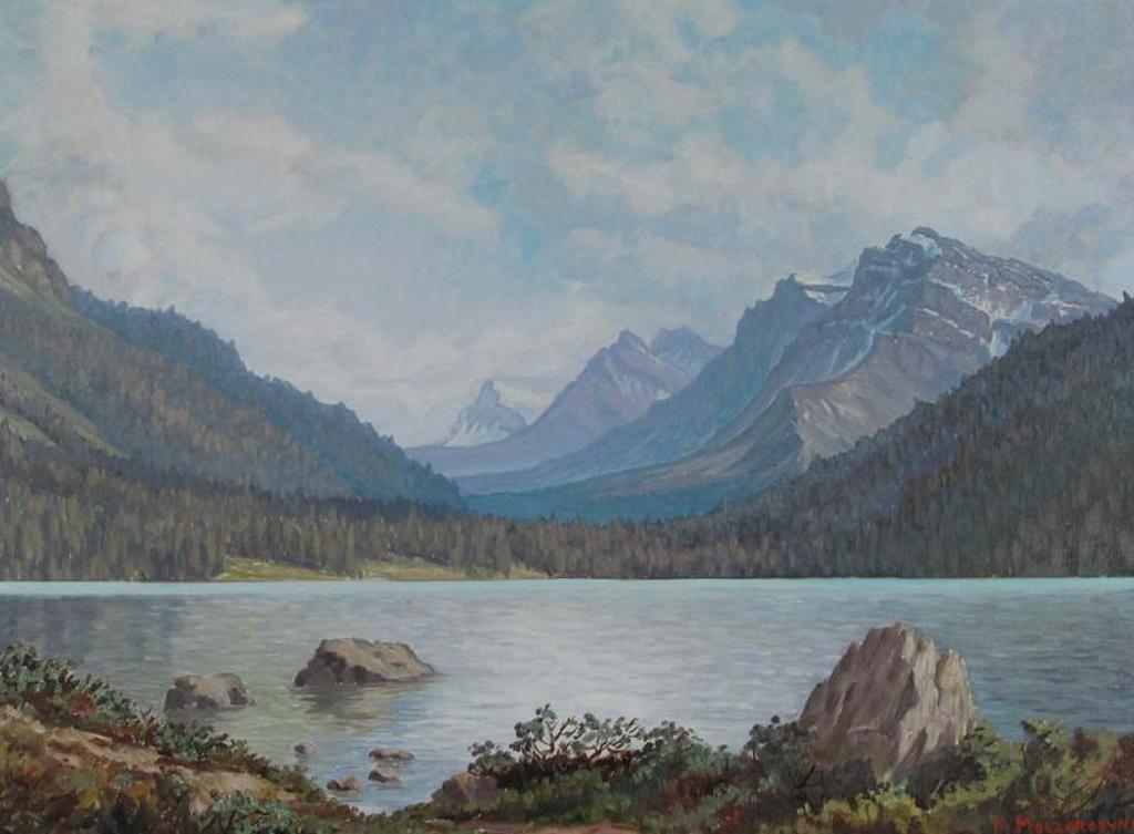 Mario Moczorodynski (1923) - Rocky Mountain Lake Scene