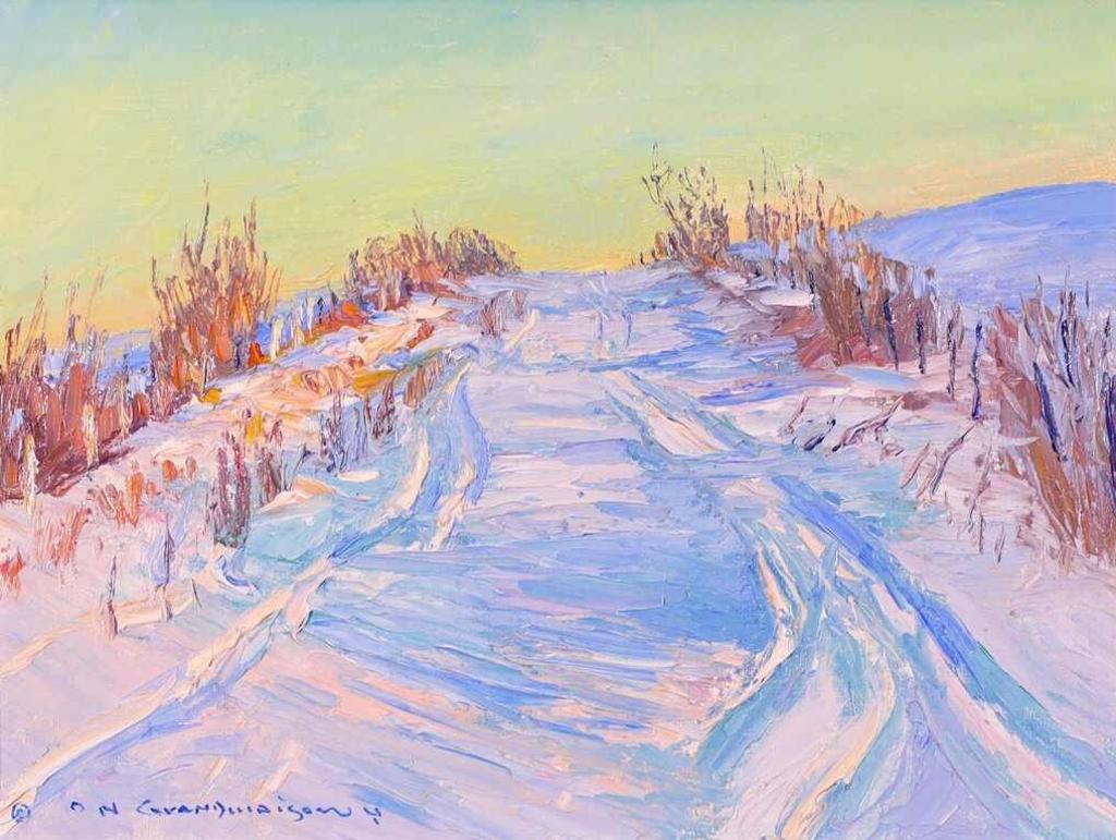 Orestes Nicholas (Rick) Grandmaison (1932-1985) - Snowed In