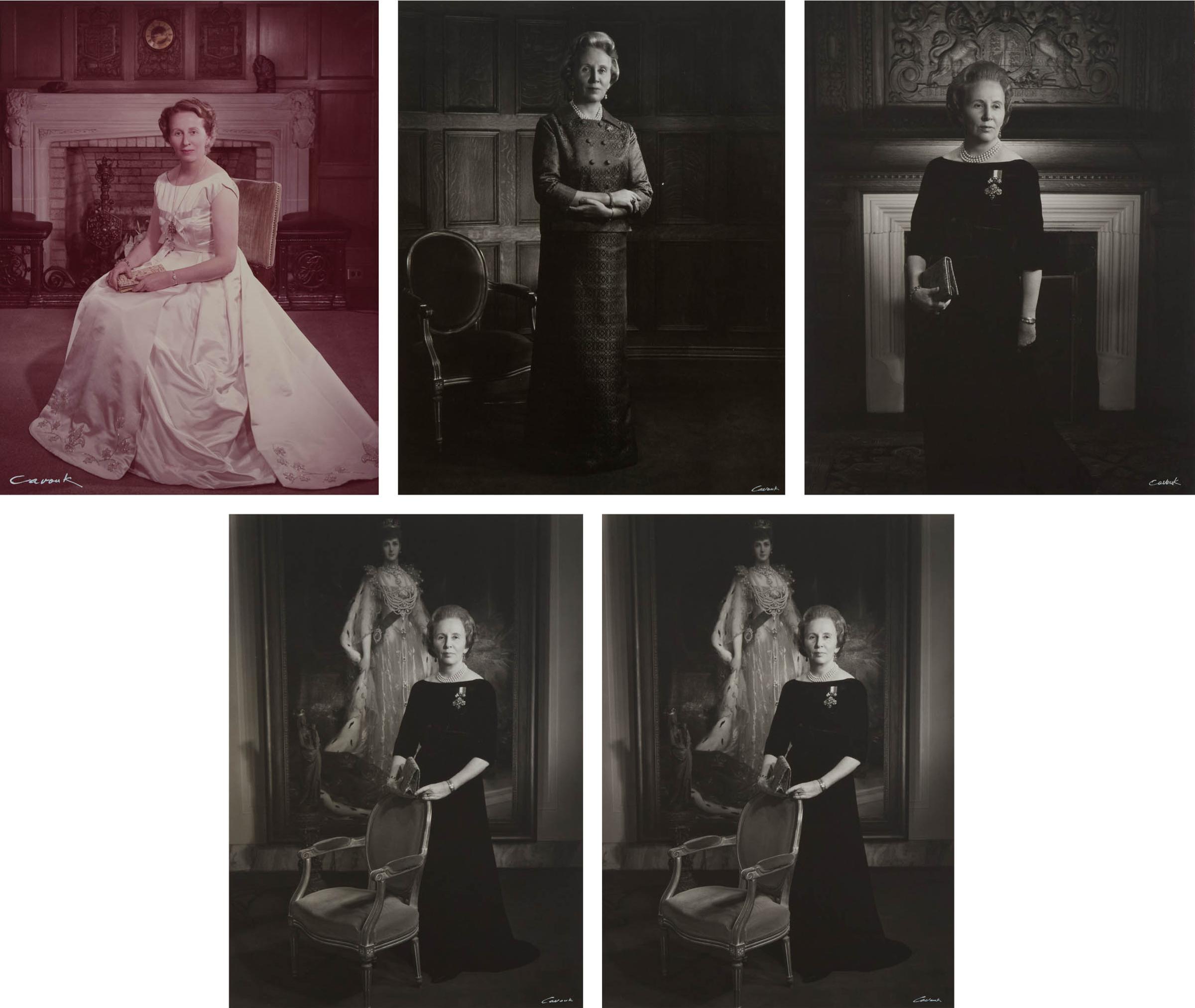 Arto (Cavouk) Cavoukian - Five Photographic Portraits Of Norah Michener, Ca. 1970