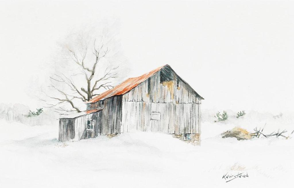 James Lorimer Keirstead (1932) - Barn In Winter