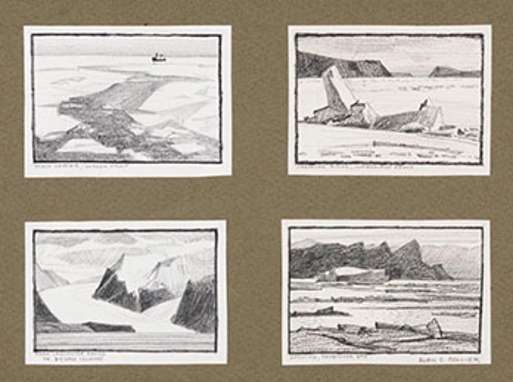 Alan Caswell Collier (1911-1990) - Four Thumbnails #3