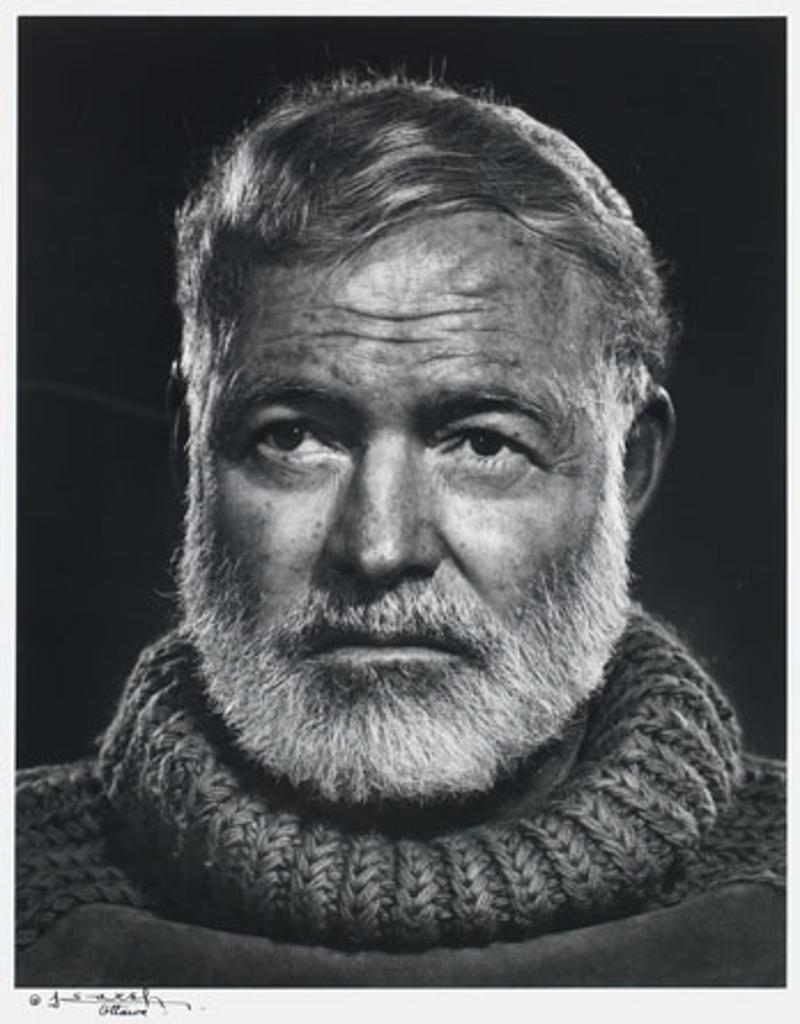 Yousuf Karsh (1908-2002) - Ernest Hemingway