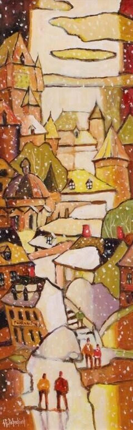 Jean-Guy Desrosiers (1934) - Neige Sur Ma Ville (Quebec)