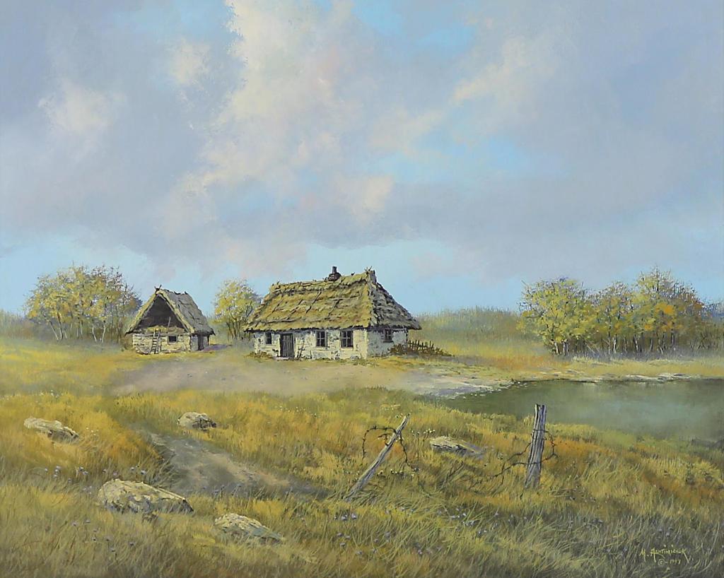 Milton Achtimichuk (1935) - Farm Buildings; 1993