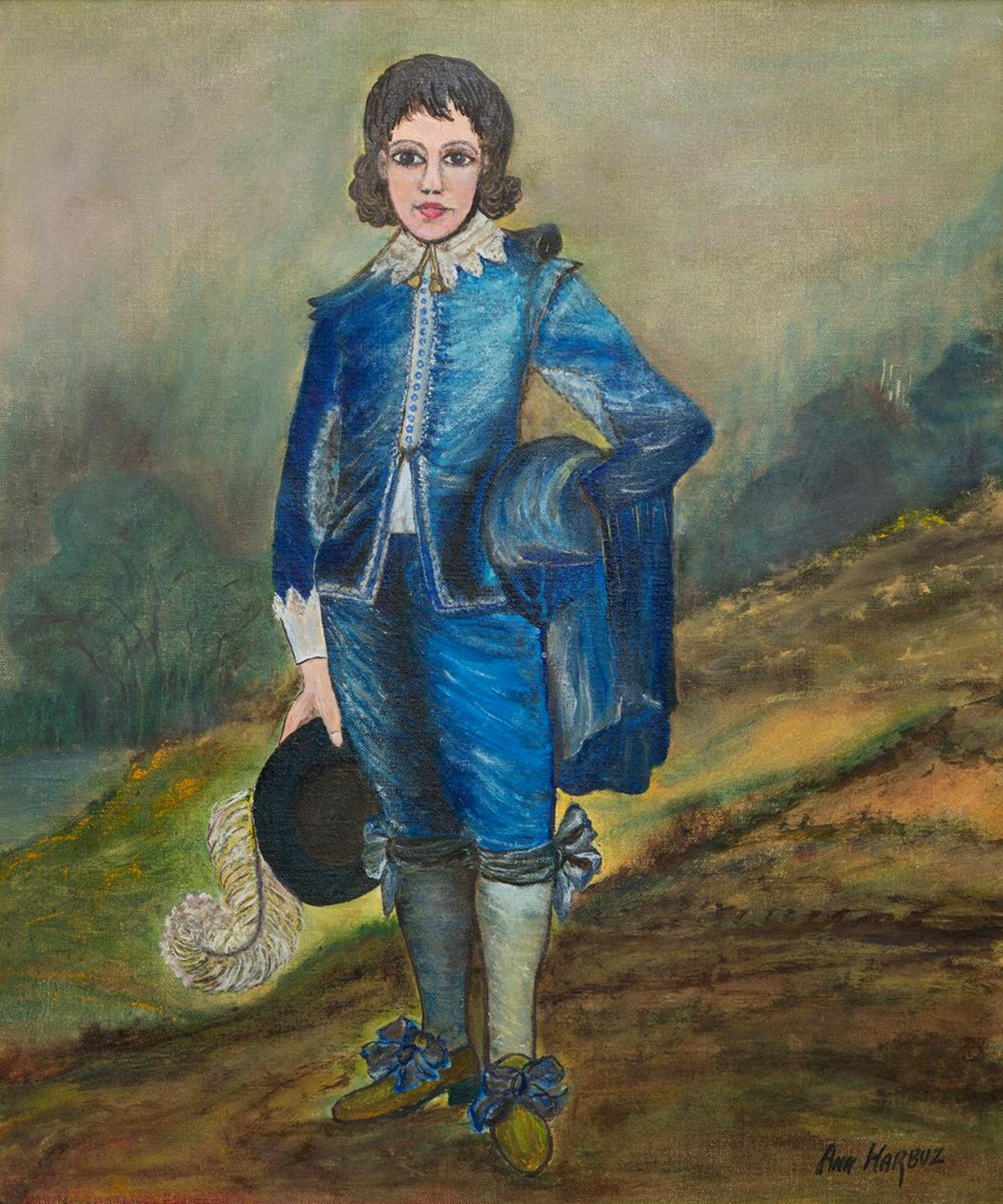 Anne Harbuz (1908-1989) - Blue Boy